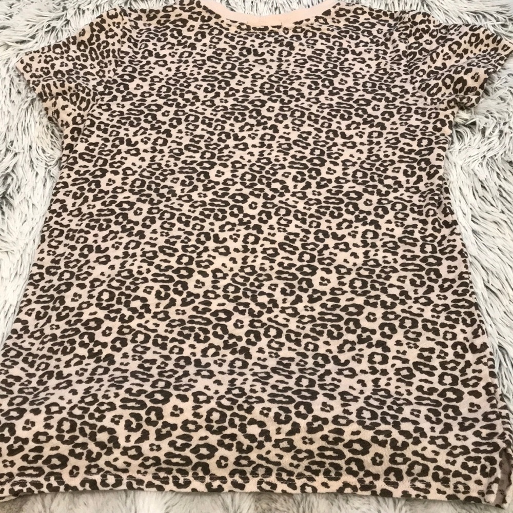 Anthony Thomas Melillo cotton leopard tee